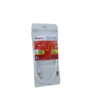 C - CORDON AVEC 1 EMBOUT COAXIAL
