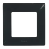 PLAQUE 1 POSTE NILOE - ONYX