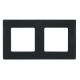 PLAQUE NILOE 2 POSTES - ONYX