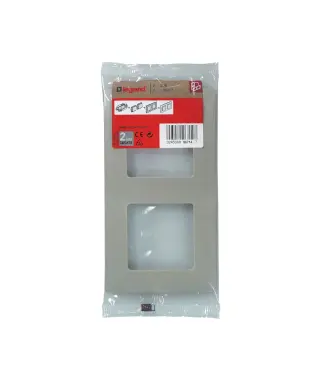 PLAQUE NILOE 2 POSTES - GALET