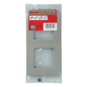 PLAQUE NILOE 2 POSTES - GALET