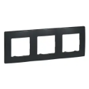 PLAQUE NILOE 3 POSTES - ONYX