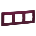 PLAQUE NILOE 3 POSTES - PRUNE