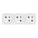 TRIPLE PRISE DE COURANT SURFACE