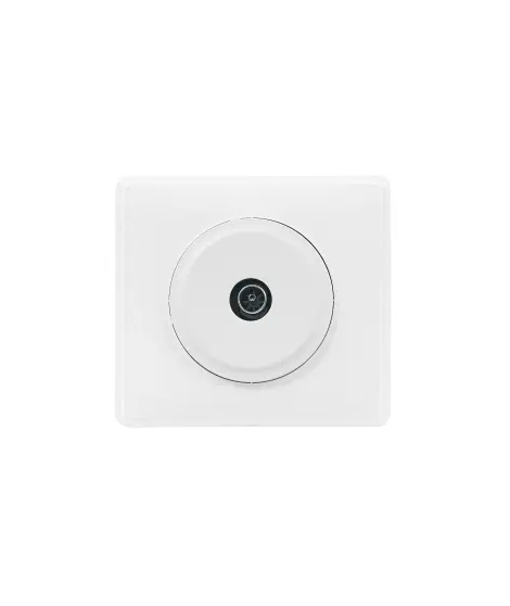 PRISE TV SIMPLE AVEC PLAQUE CELI