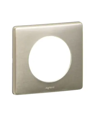 PLAQUE CELIANE - METAL TITANE -