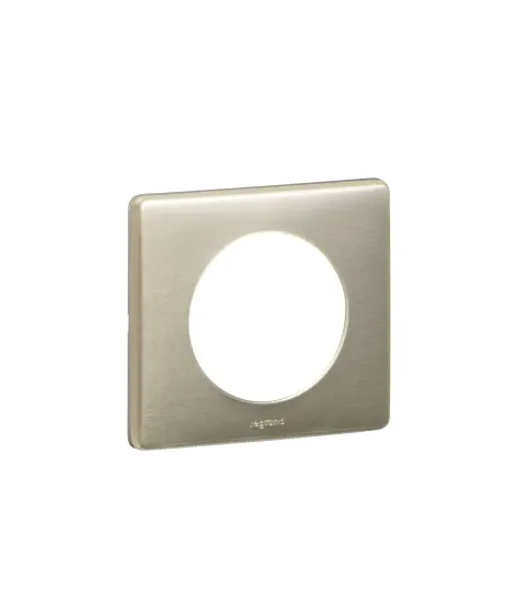 PLAQUE CELIANE - METAL TITANE -