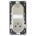 CHARGEUR USB/2P+T SEMI-ENC TIT