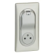 CHARGEUR USB/2P+T SEMI-ENC TIT