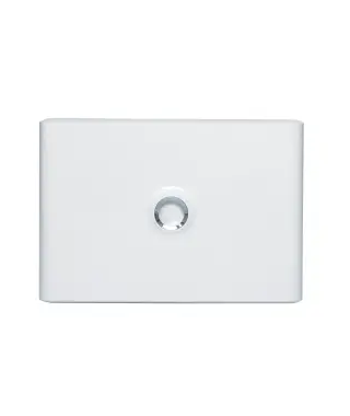 Porte blanche RAL9003 pour coffr