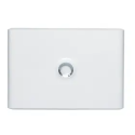 Porte blanche RAL9003 pour coffr