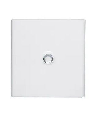 Porte blanche RAL9003 pour coffr