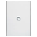 Porte blanche RAL9003 pour coffr