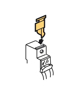 C - CACHE VIS PLOMBABLE - 1 MODU