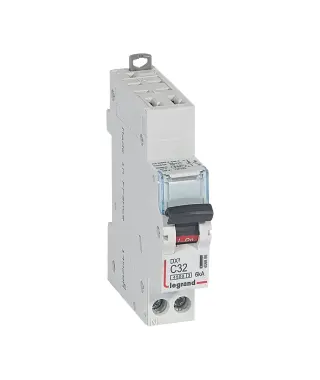 DISJONCTEUR DX³ 1P+N A GAUCHE 32