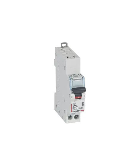 DISJONCTEUR DX³ 1P+N A GAUCHE 32