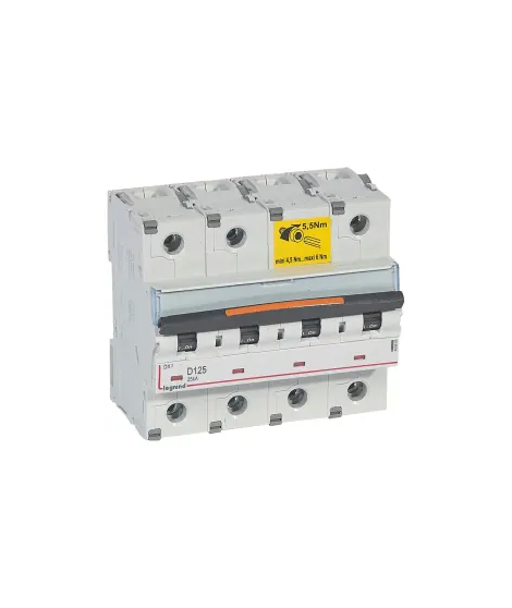 B - DISJONCTEUR DX³ 25KA ARRIVEE