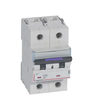 DISJONCTEUR DX³ 50KA ARRIVEE HAU
