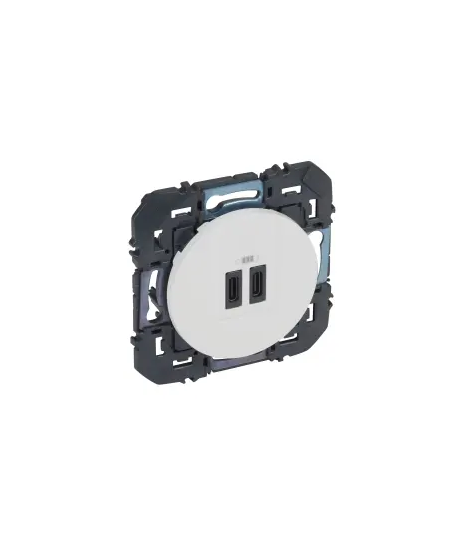 DOUBLE CHARGEUR USB TYPE-C DOOXI