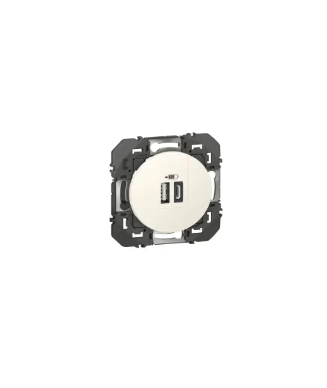 DOUBLE CHARGEUR USB 1 TYPE-A + 1