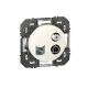 B - PRISE TV-SAT + RJ45 CAT6 STP