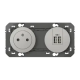 B - PRISE 2P+T SURFACE + CHARGEU