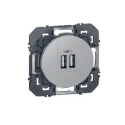 Double prise USB Type-A dooxie 3