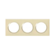 B - PLAQUE CARREE DOOXIE 3 POSTE