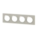 B - PLAQUE CARREE DOOXIE 4 POSTE
