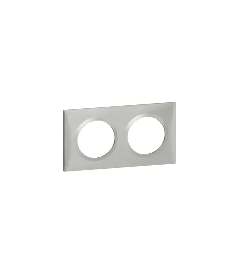 PLAQUE CARREE DOOXIE 2 POSTES FI