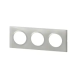 PLAQUE CARREE DOOXIE 3 POSTES FI