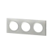 PLAQUE CARREE DOOXIE 3 POSTES FI