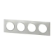 PLAQUE CARREE DOOXIE 4 POSTES FI