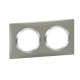 PLAQUE CARREE DOOXIE 2 POSTES FI