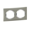 PLAQUE CARREE DOOXIE 2 POSTES FI