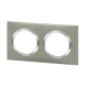 PLAQUE CARREE DOOXIE 2 POSTES FI