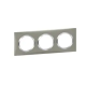 PLAQUE CARREE DOOXIE 3 POSTES FI