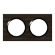 PLAQUE CARREE DOOXIE 2 POSTES FI