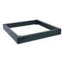SOCLE METALLIQUE HAUTEUR 100MM P