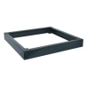 SOCLE METALLIQUE HAUTEUR 100MM P