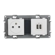 PRISE DE COURANT ET CHARGEUR 2 U
