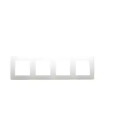 B - PLAQUE NILOE 4 POSTES - PUR