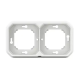 B - SUPPORT PLAQUE ENCASTRE 2 PO