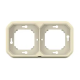 C - SUPPORT PLAQUE ENCASTRE 2 PO