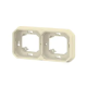 C - SUPPORT PLAQUE ENCASTRE 2 PO