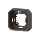 SUPPORT PLAQUE ENCASTRE 1 POSTE