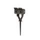 B - PIQUET DE JARDIN PLEXO AVEC