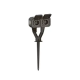 B - PIQUET DE JARDIN PLEXO AVEC