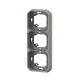 B - SUPPORT PLAQUE ENCASTRE 3 PO