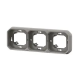 B - SUPPORT PLAQUE ENCASTRE 3 PO